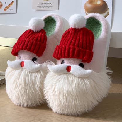 Christmas Santa Claus Home Slippers