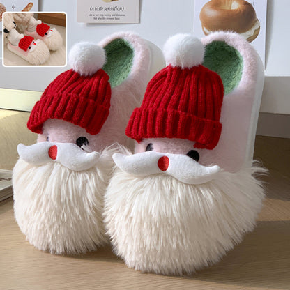 Christmas Santa Claus Home Slippers