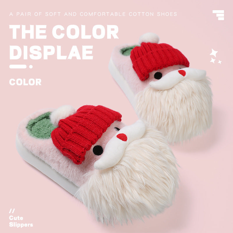 Christmas Santa Claus Home Slippers